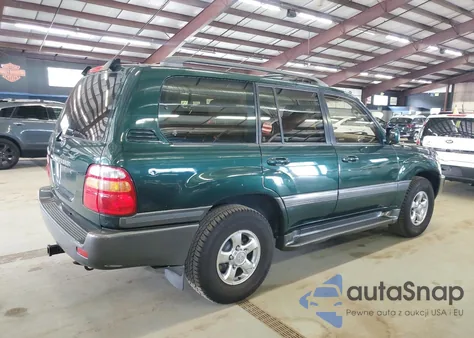 2001 Toyota Land Cruiser z USA, uszkodzony, nr VIN JTEHT05J612016717
